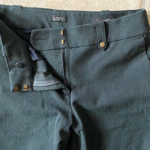 Loft slim fit crop pants - Picture 2 of 9